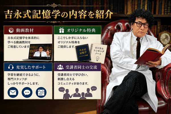 吉永式記憶学の内容を紹介