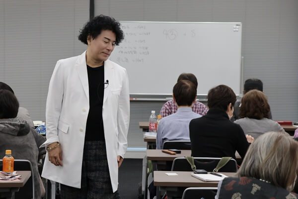 吉永式記憶術の交流の様子